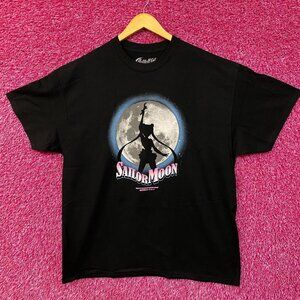 Pretty Guardian Sailor Moon Silhouette Anime T-Shirt XL